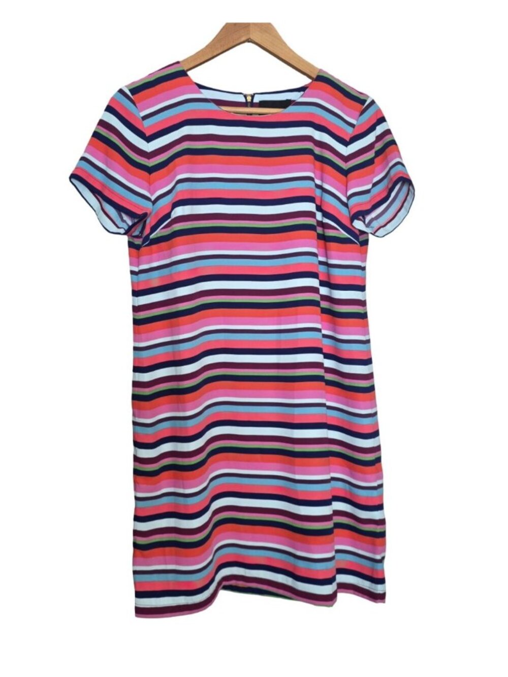 Women's - Cynthia Rowley Striped Short Sleeve Dress, Size 8